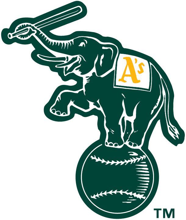 Oakland Athletics 1995-Pres Alternate Logo vinyl decal